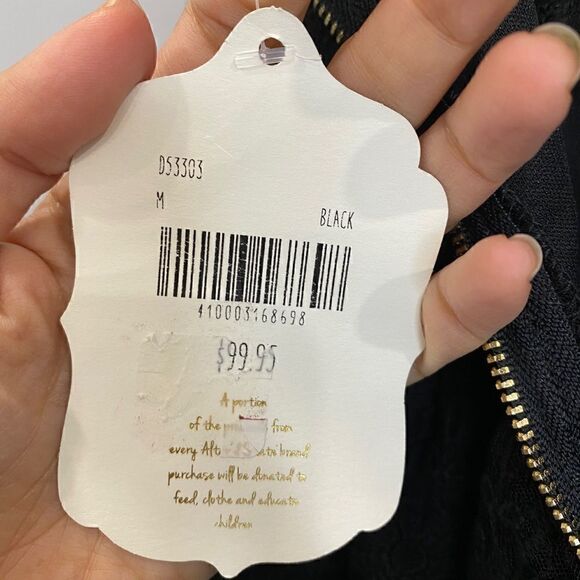 NWT Altar’d State Black Lace Midi Dress - Picture 9 of 10